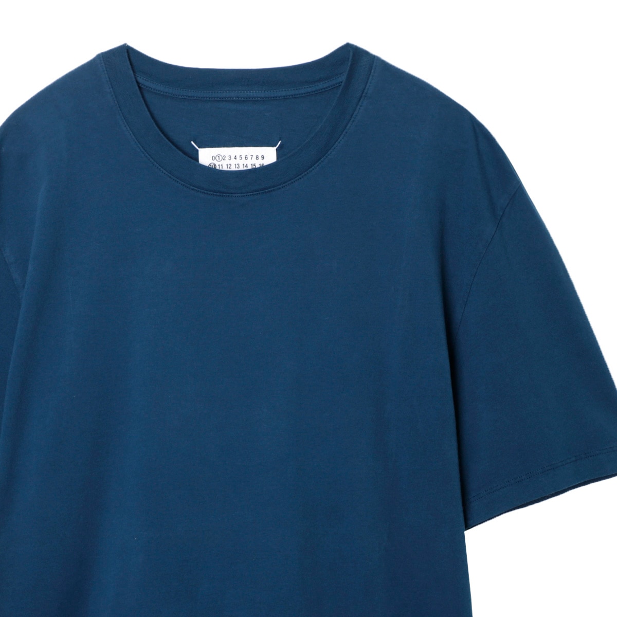 【Maison Margiela】ナンバーズ クルーネック Tシャツ ブルー MAISON MARGIELA Numeric Logo T-shirt Navy Blue - Wrong Weather