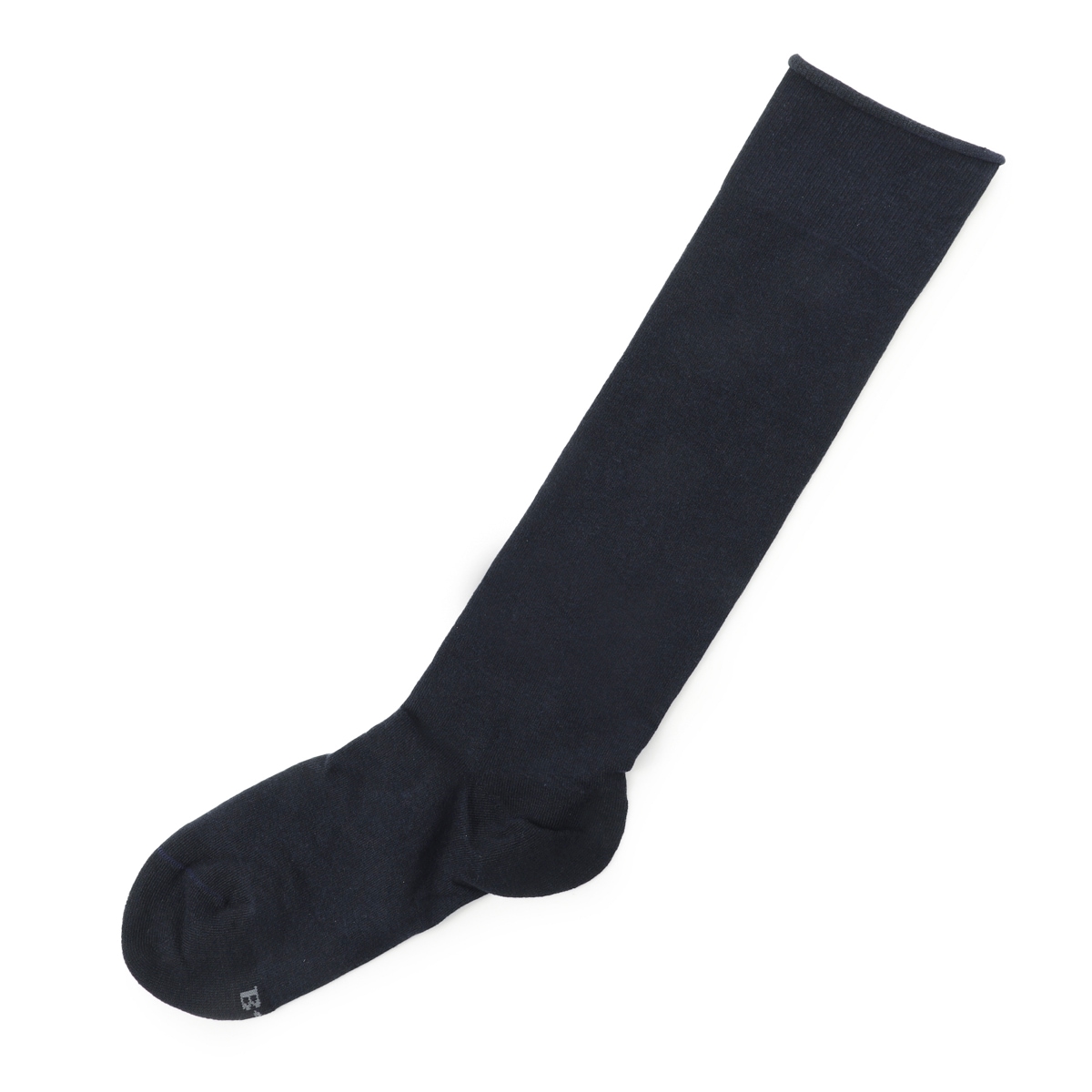 『ネコポス対応(4点まで)』BLEU FORET ブルーフォレ ソックス/SOLID COLORS VELVET COTTON HIGH SOCKS 6918【返品交換不可】 レディース
