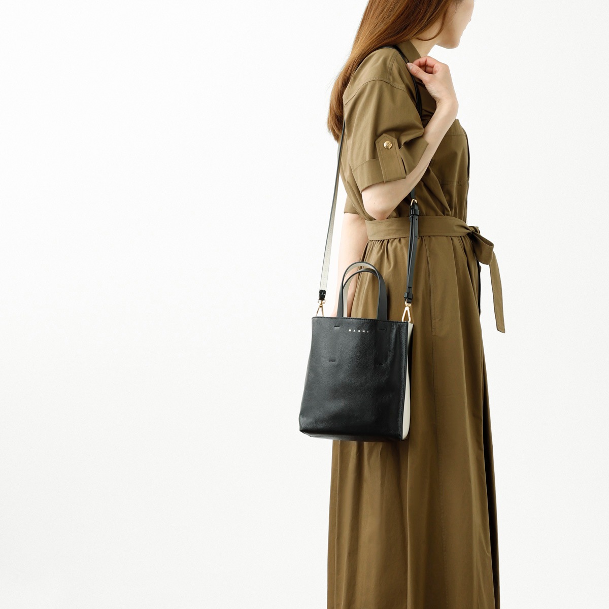 アウトレット】MARNI マルニ トートバッグ 2WAY/ショルダーバッグ 