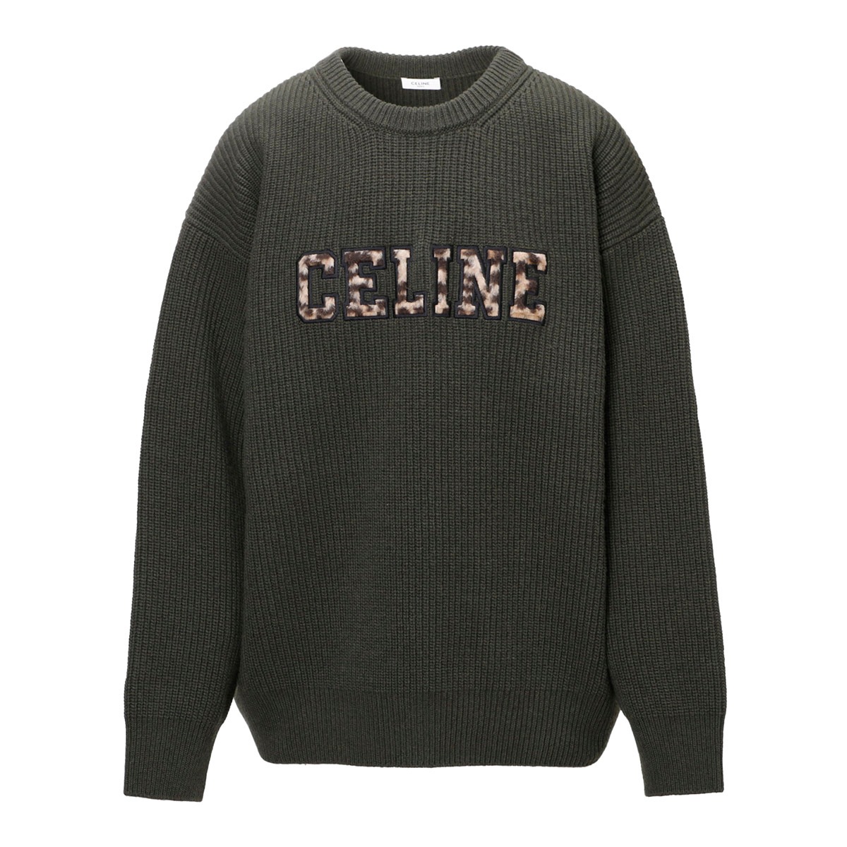 CELINE バーガンディ クルーネックセーター アウトレット】CELINE セリーヌ クルーネック ニット メンズ | メンズ