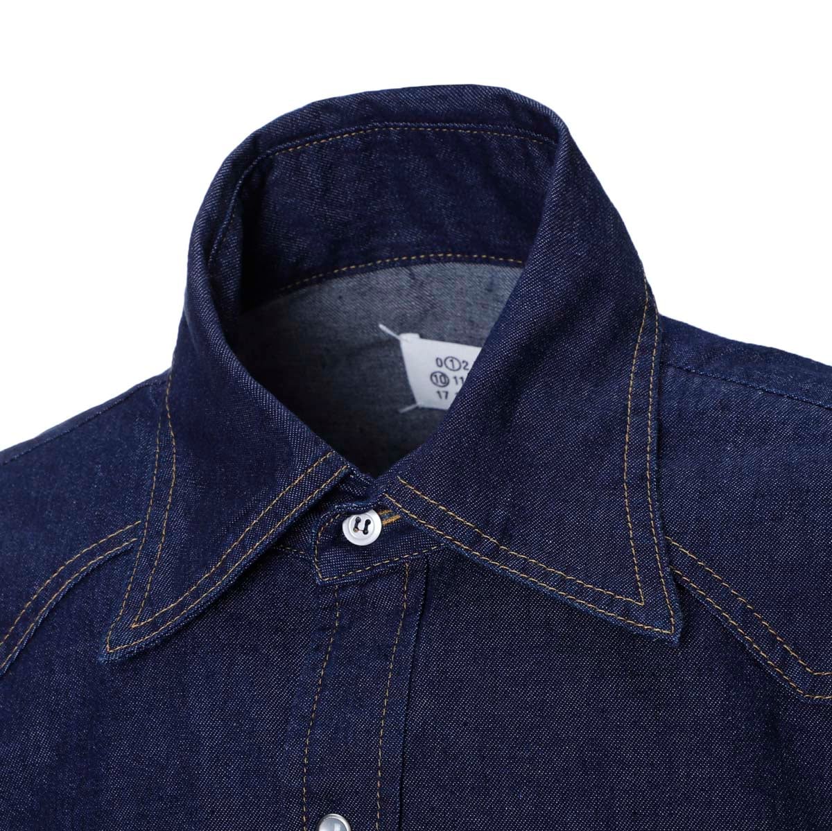 マルジェラ　デニムシャツ　48 Maison Margiela（メゾン マルジェラ）コットンデニムウエスタン
