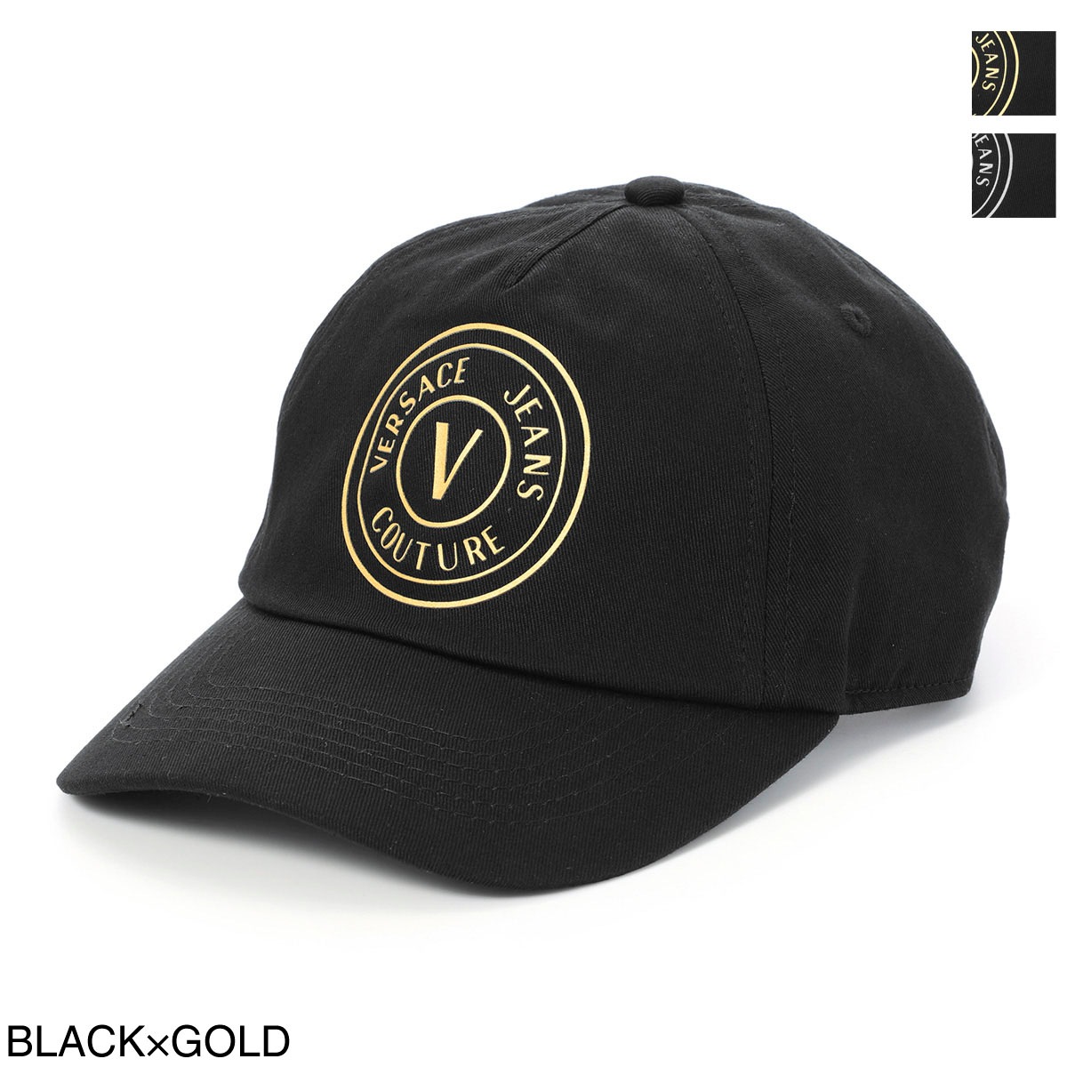 VERSACE JEANS COUTURE ヴェルサーチェ ベースボールキャップ メンズ