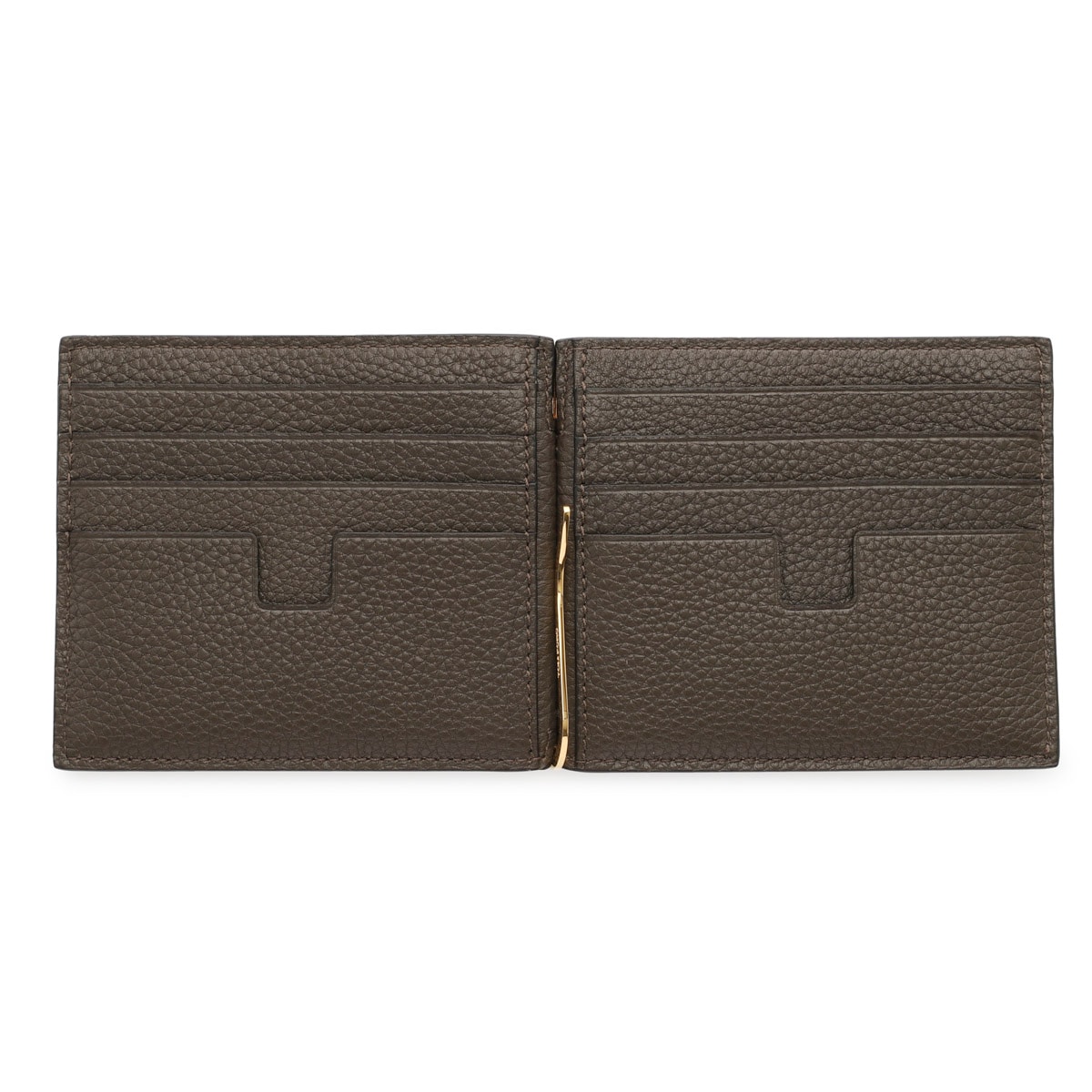 TOM FORD ブラウン マネークリップ TOM FORD トムフォード マネークリップ/2つ折り財布 メンズ