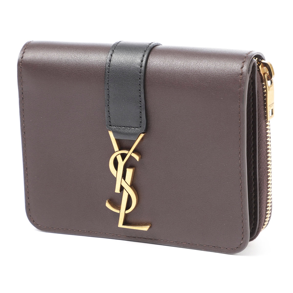SAINT LAURENT サンローラン 2つ折り財布 小銭入れ付き