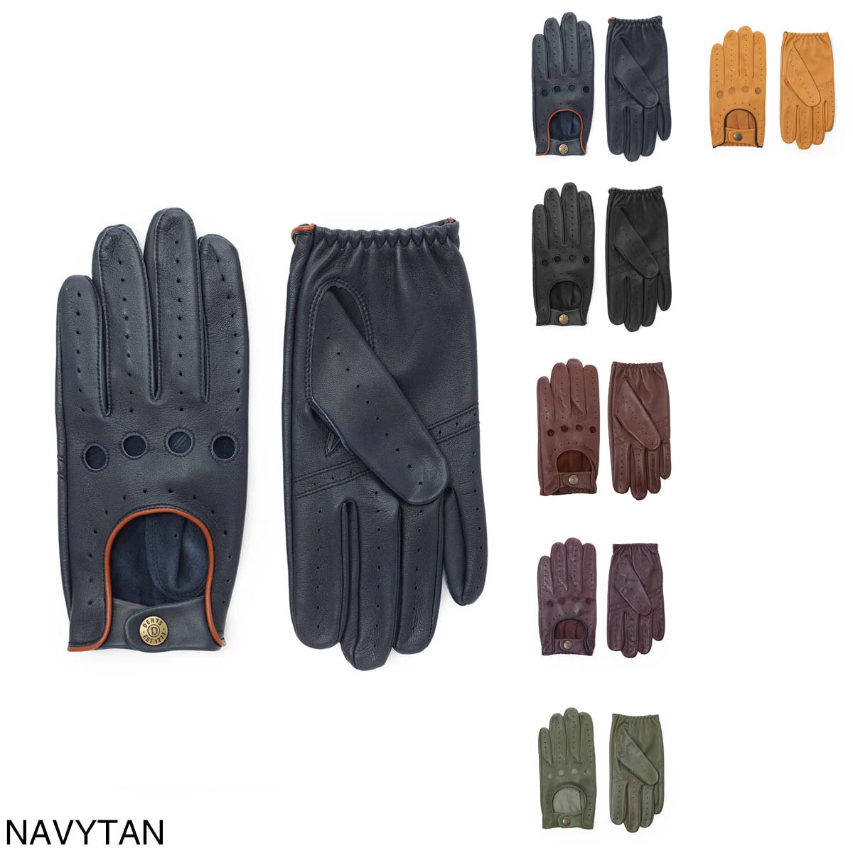 DENTS デンツ ヘアシープ レザードライビンググローブ/手袋/DELTA HAIRHSEEP メンズ