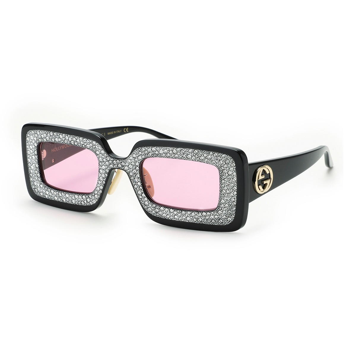 アウトレット】GUCCI グッチ サングラス/RECTANGULAR-FRAME WITH