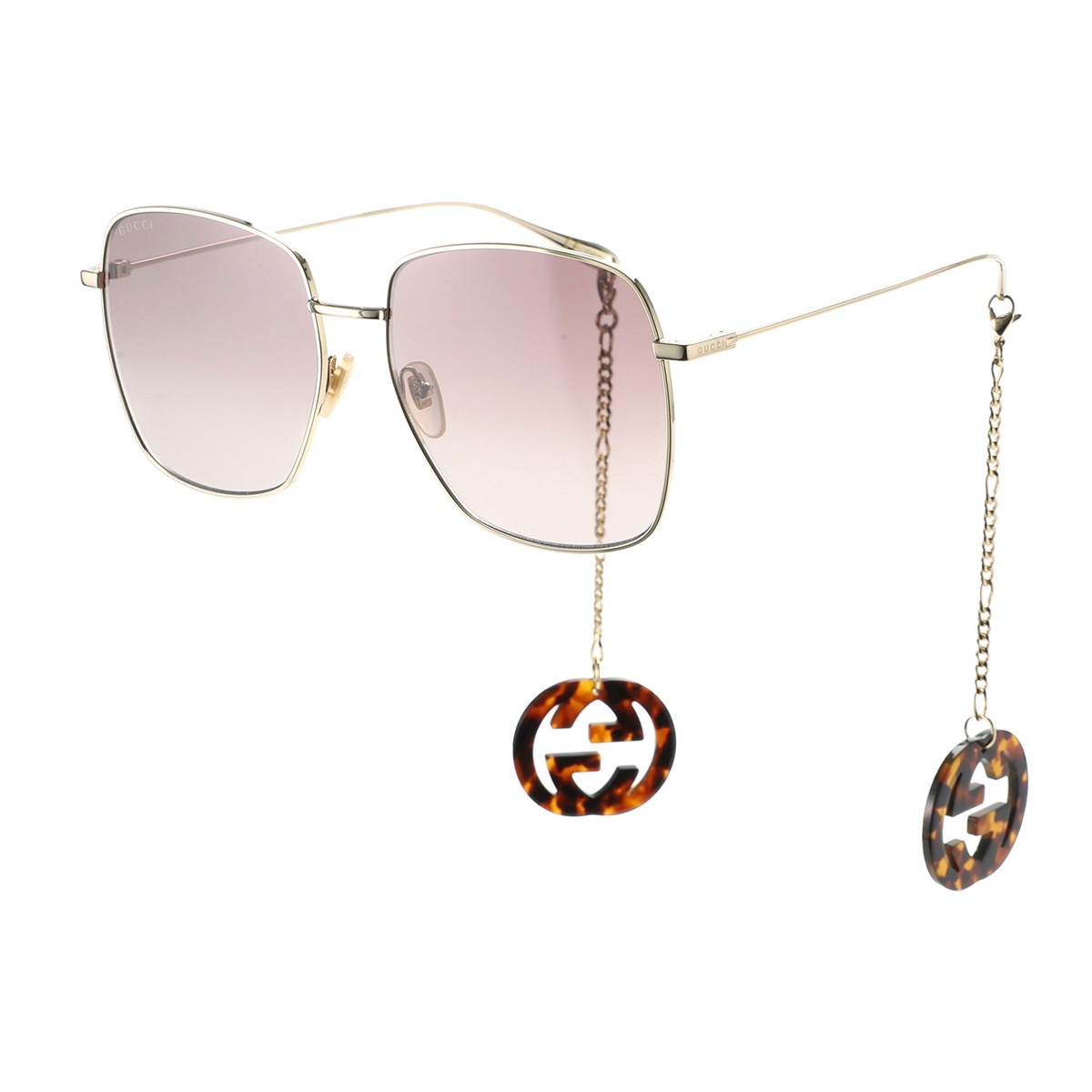 GUCCI グッチ サングラス/SQUARE-FRAME SUNGLASSES レディース
