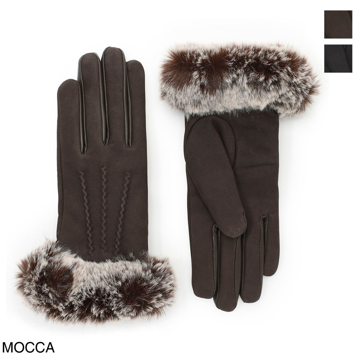 【ネコポス対応(1点まで)】【アウトレット】DENTS デンツ レザーグローブ/手袋/WENDY HAIRSHEEP レディース