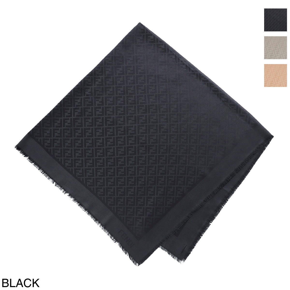 FENDI フェンディ シルク混ショール/スカーフ レディース