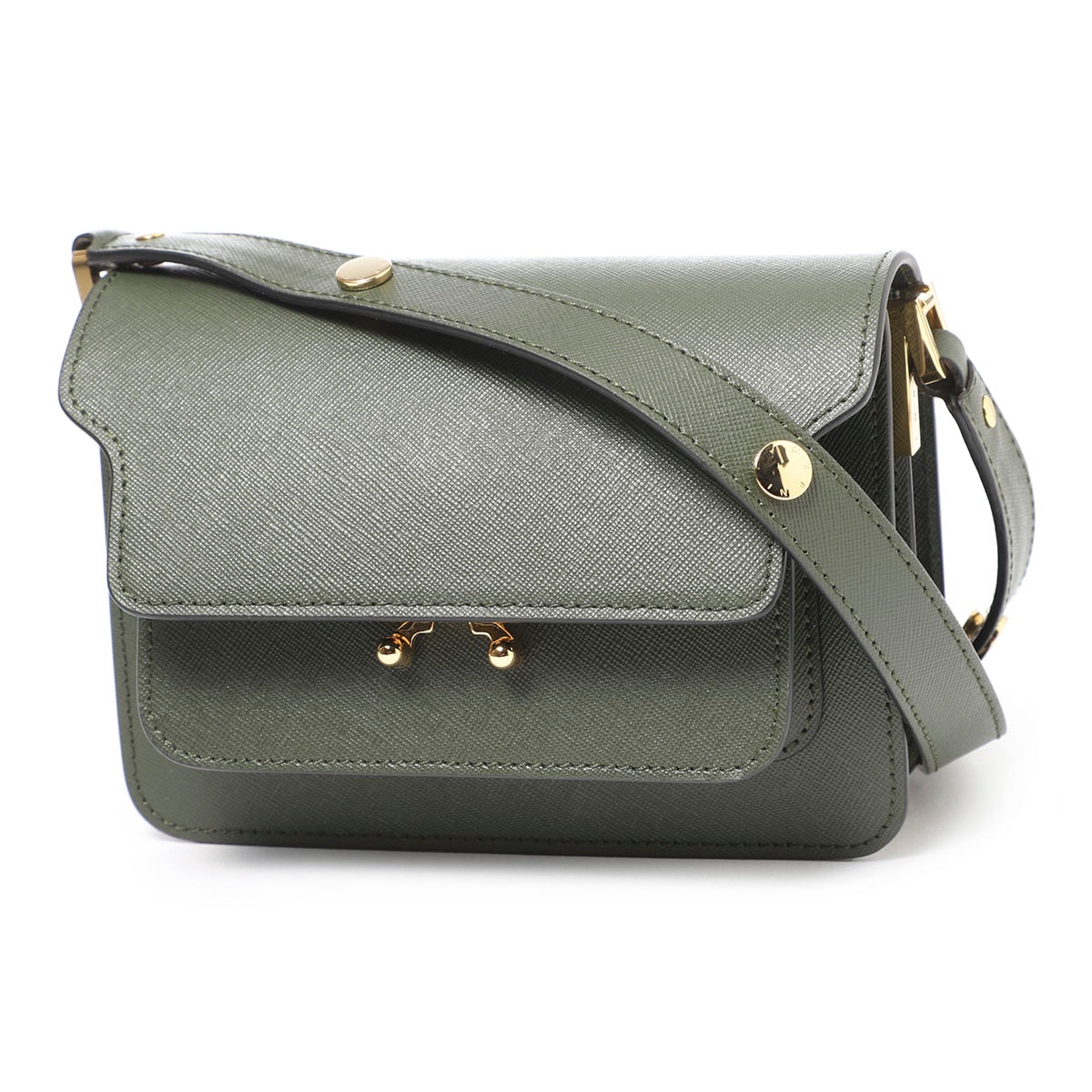 マルニ　トランクショルダーバック　M Amazon | MARNI マルニ TRUNK SOFT Shoulder Bag トランク