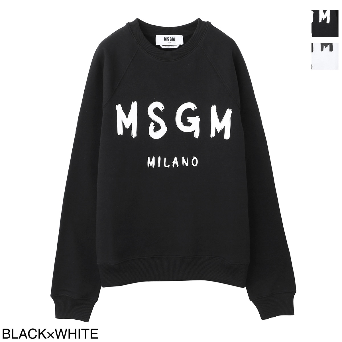 MSGM エムエスジーエム クルーネックスウェット レディース