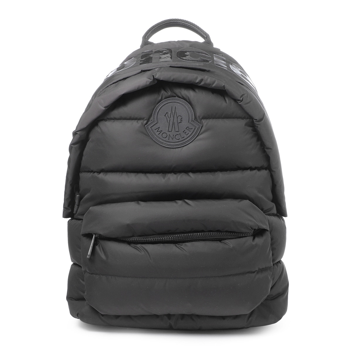 MONCLERリュックレジェールバック ロゴ ダウン 黒 MONCLERリュックレジェールバック ロゴ ダウン 黒