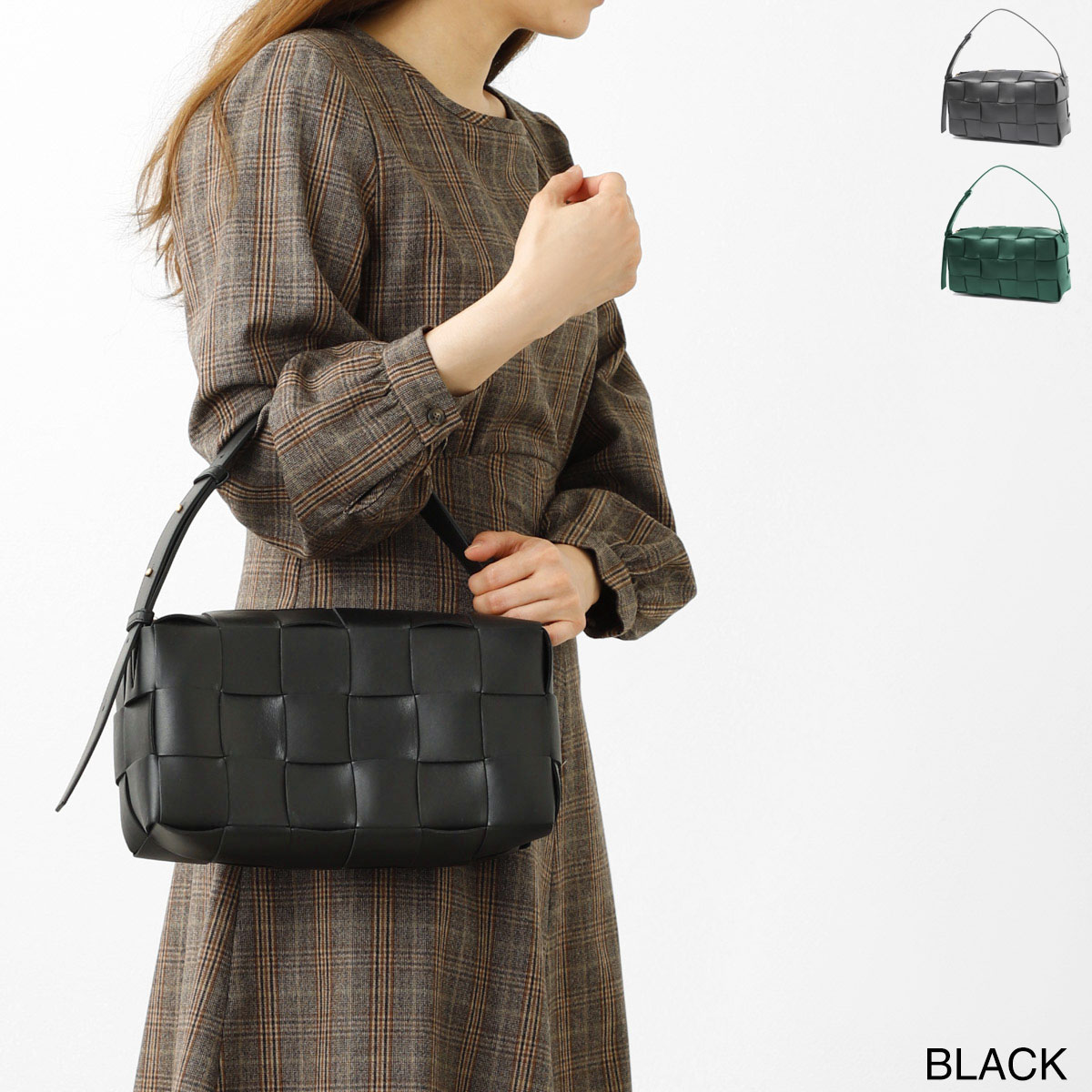 BOTTEGA VENETA ボッテガヴェネタ ショルダーバッグ/ハンドバッグ/BRICK CASSETTE レディース