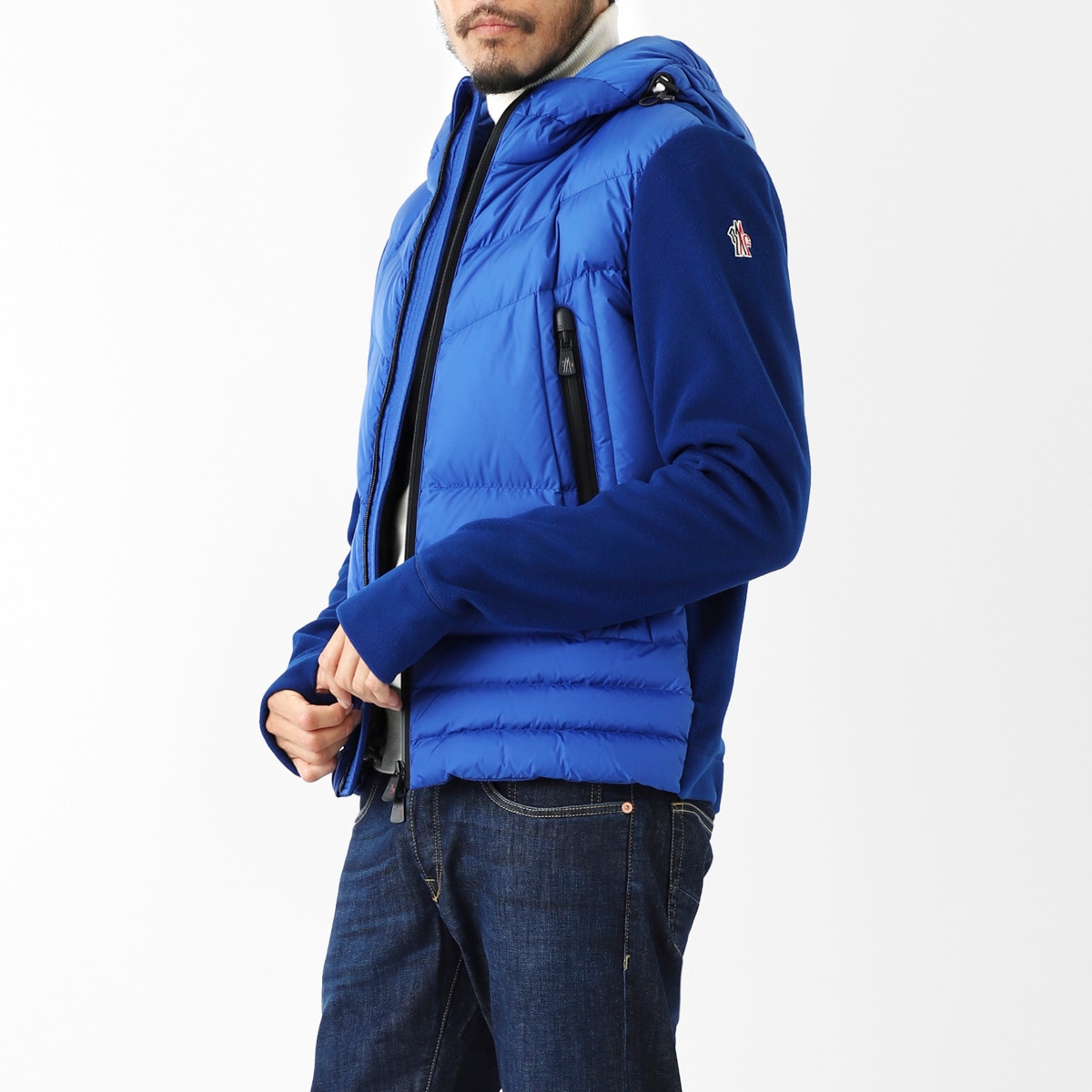 R*☆様 【モンクレール】ネイビー ジップアップ ジャンパー cloudshoe_ml-8g00036-778-810