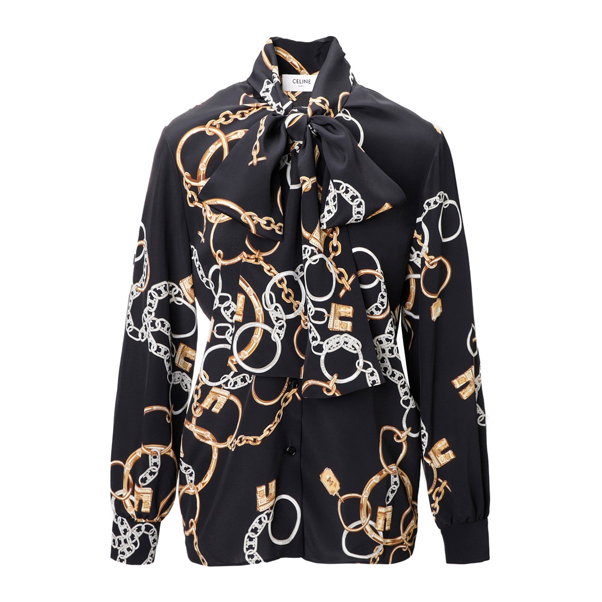 CELINE セリーヌ ボウカラ―シャツ/LAVALLIERE レディース