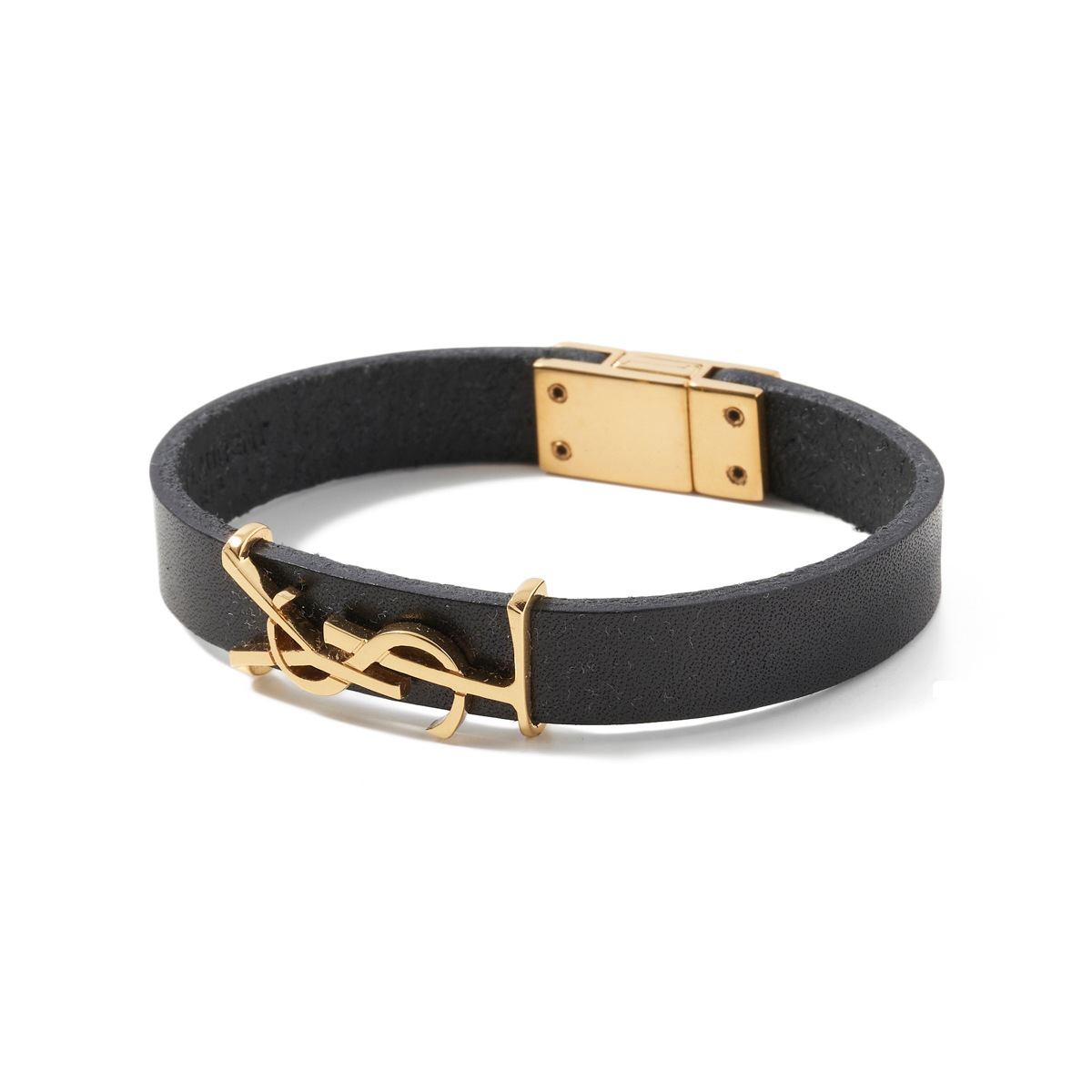【アウトレット】SAINT LAURENT サンローラン レザーブレスレット/OPIUM レディース