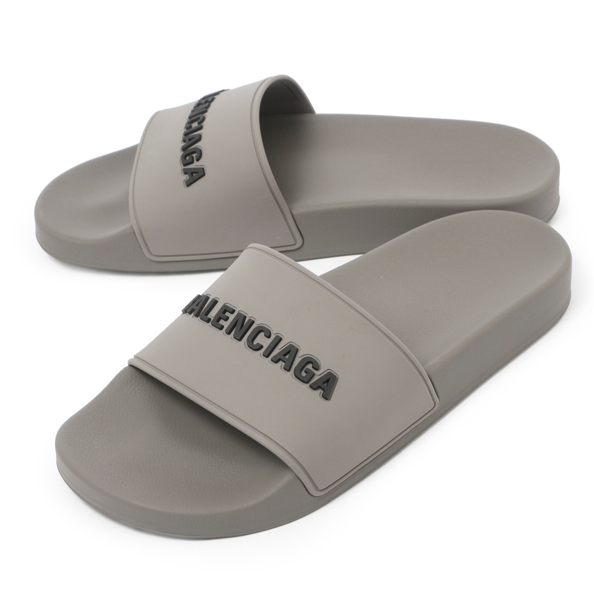 バレンシアガ　サンダル　38 BALENCIAGA（バレンシアガ）サンダル シルバー サイズ:24.5cm