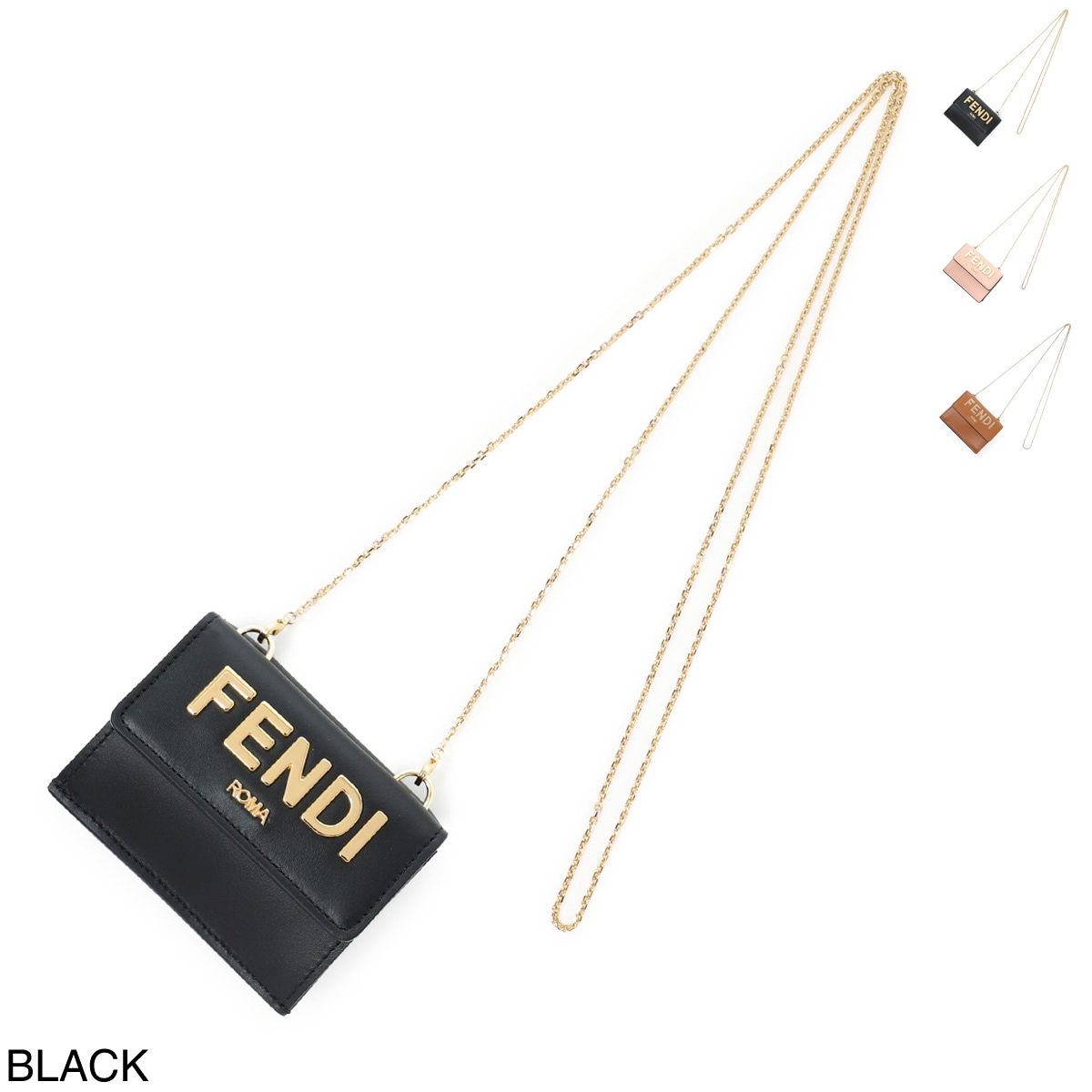 FENDI フェンディ 3つ折り財布 小銭入れ付き レディース