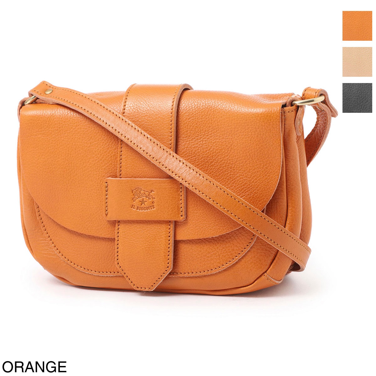 【アウトレット】IL BISONTE イルビゾンテ ショルダーバッグ/クロスボディバッグ/BCR282 FAUSTA SMALL レディース