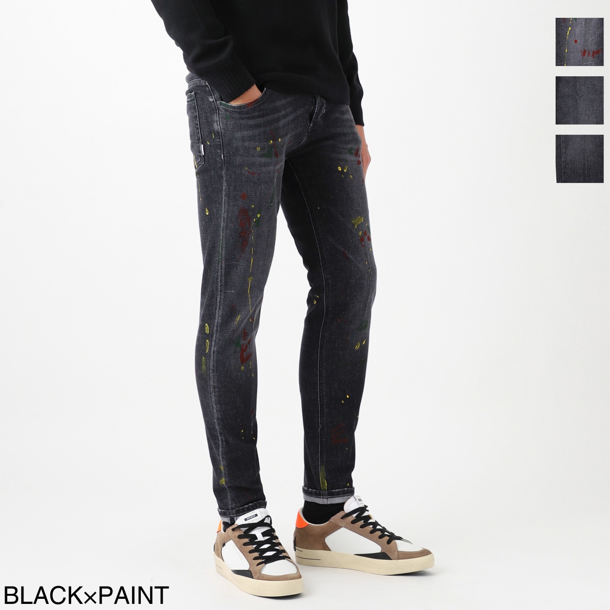 【アウトレット】PT TORINO DENIM ピーティートリノデニム ボタンフライジーンズ/REGGAE TAPERED FIT メンズ