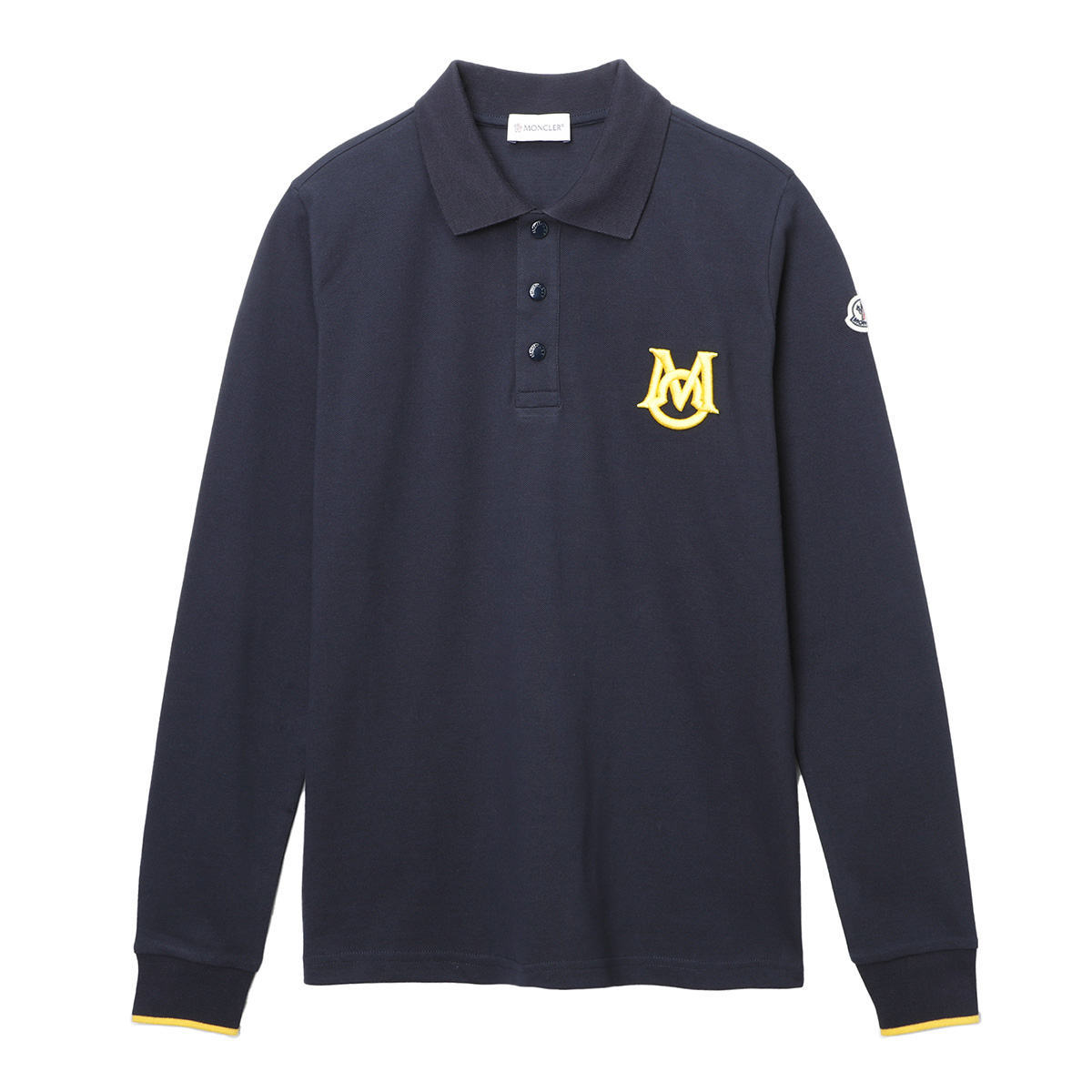 アウトレット】【ラスト1点】MONCLER モンクレール 長袖ポロシャツ