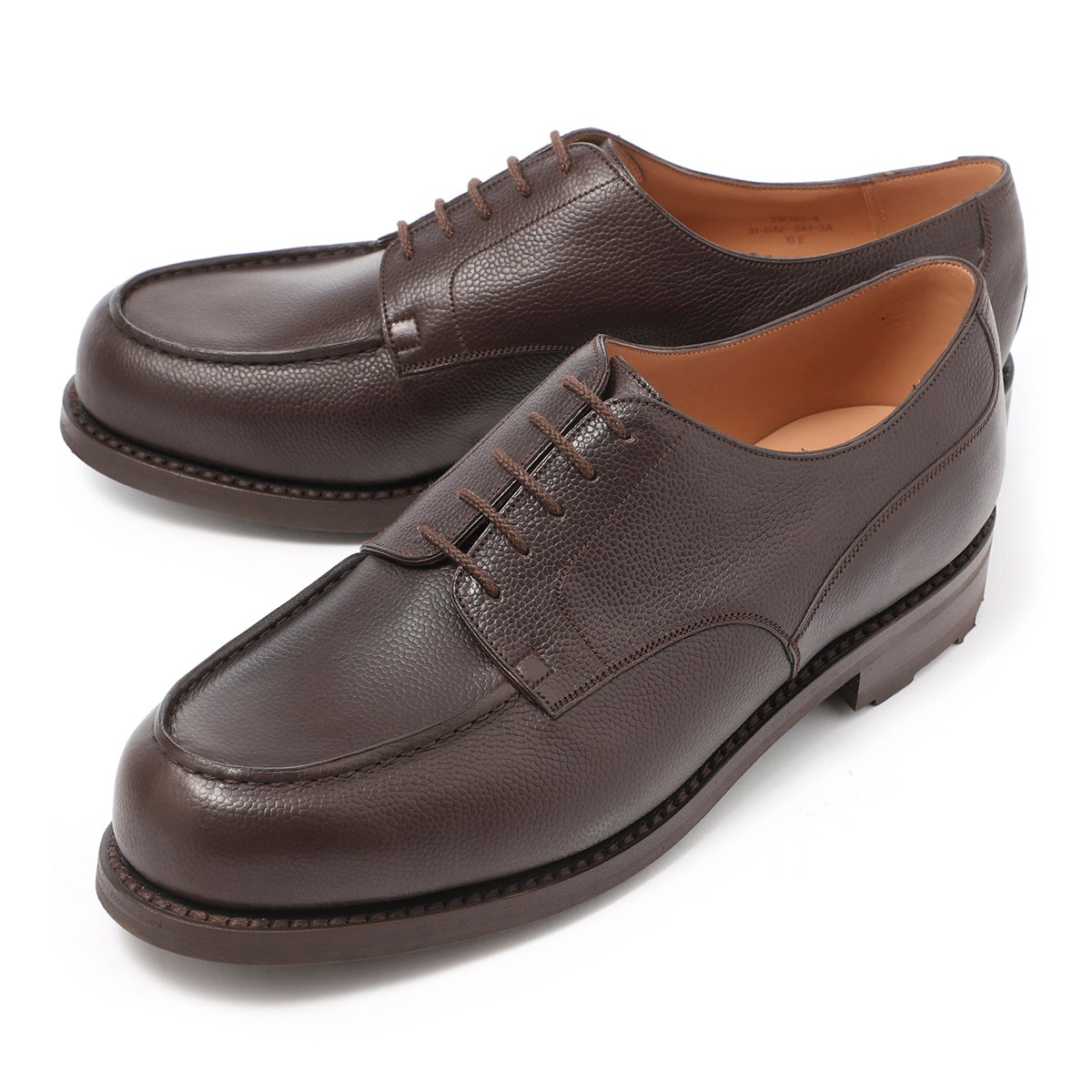 【アウトレット】【ラスト1点】J.M. WESTON ジェイエムウエストン 外羽根式シューズ/ダービーシューズ/GOLF #641 ワイズ:E【大きいサイズあり】 メンズ