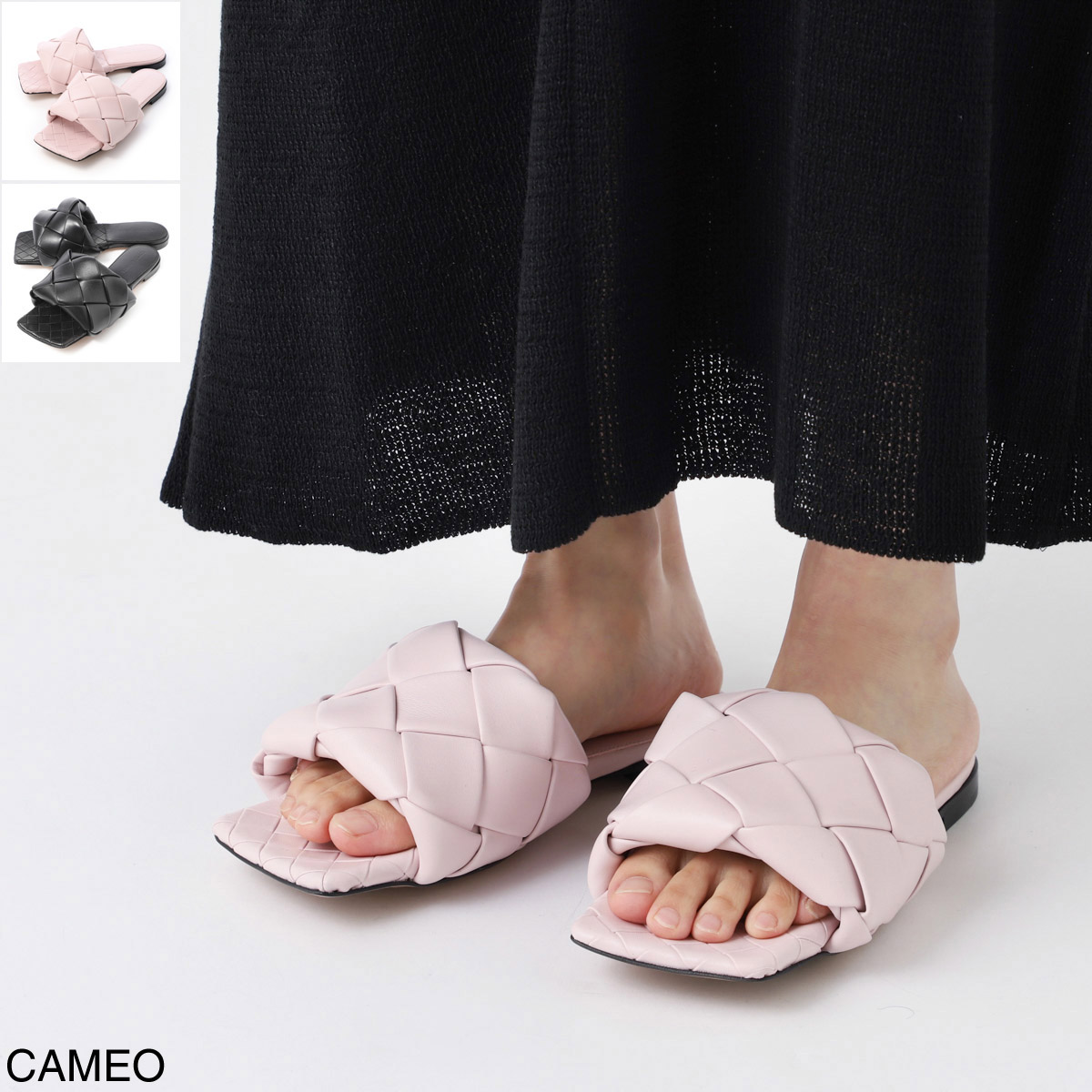 BOTTEGA VENETA ボッテガヴェネタ サンダル/フラットサンダル レディース