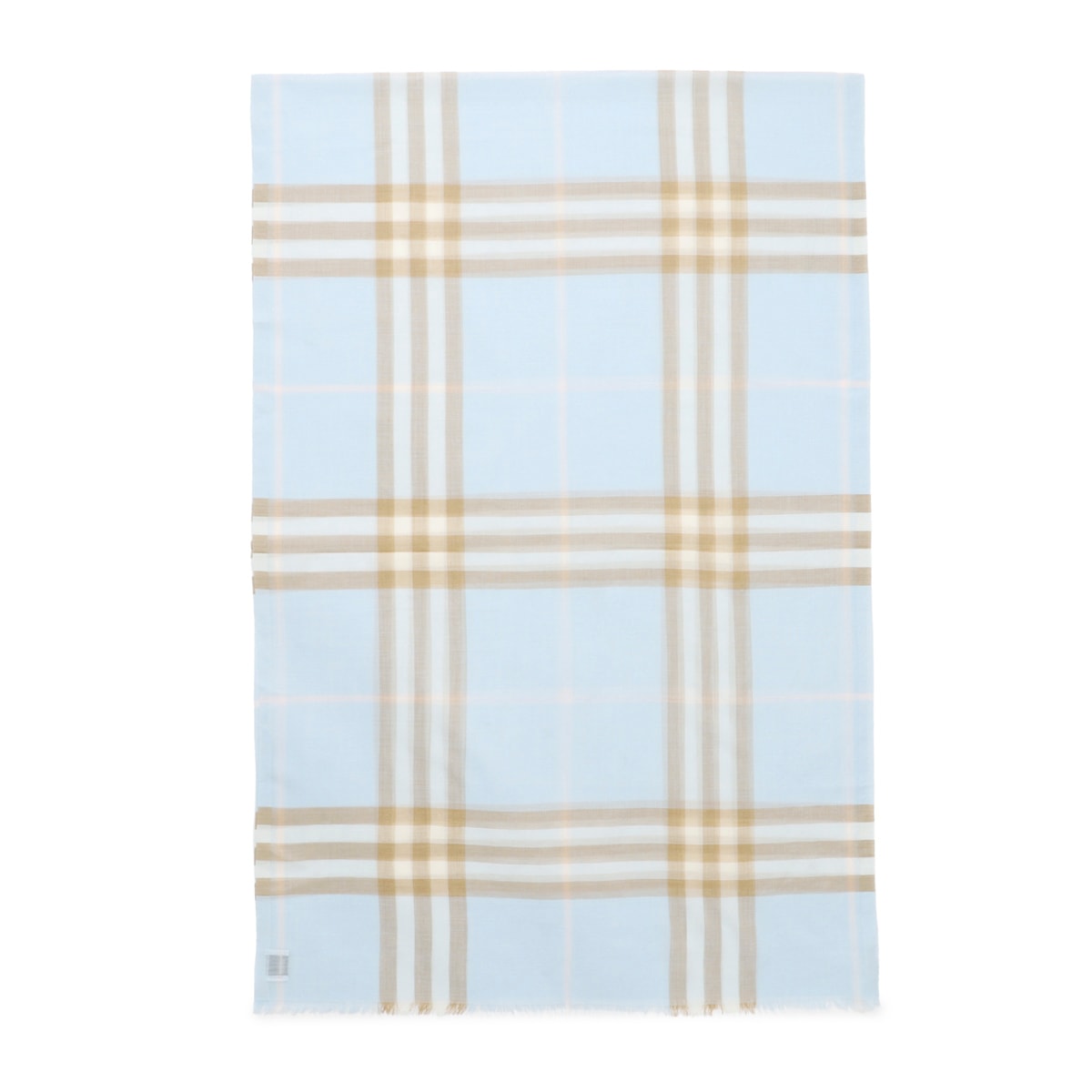 アウトレット】BURBERRY バーバリー ストール/GIANT CHECK GAUZE SCARF