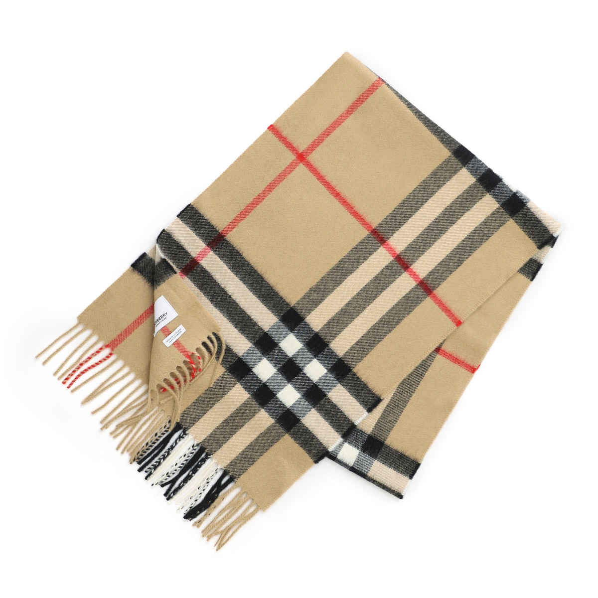 BURBERRY バーバリー ストール/GIANT CHECK SFA CASHMERE SCARF レディース