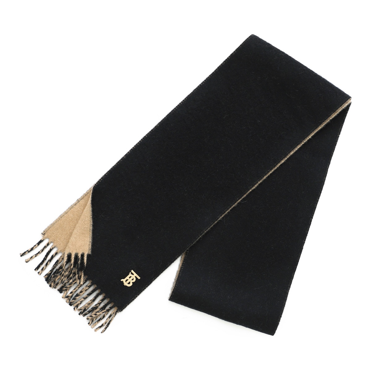 BURBERRY バーバリー ストール/REVERSIBLE SOLID CASHMERE SCARF メンズ