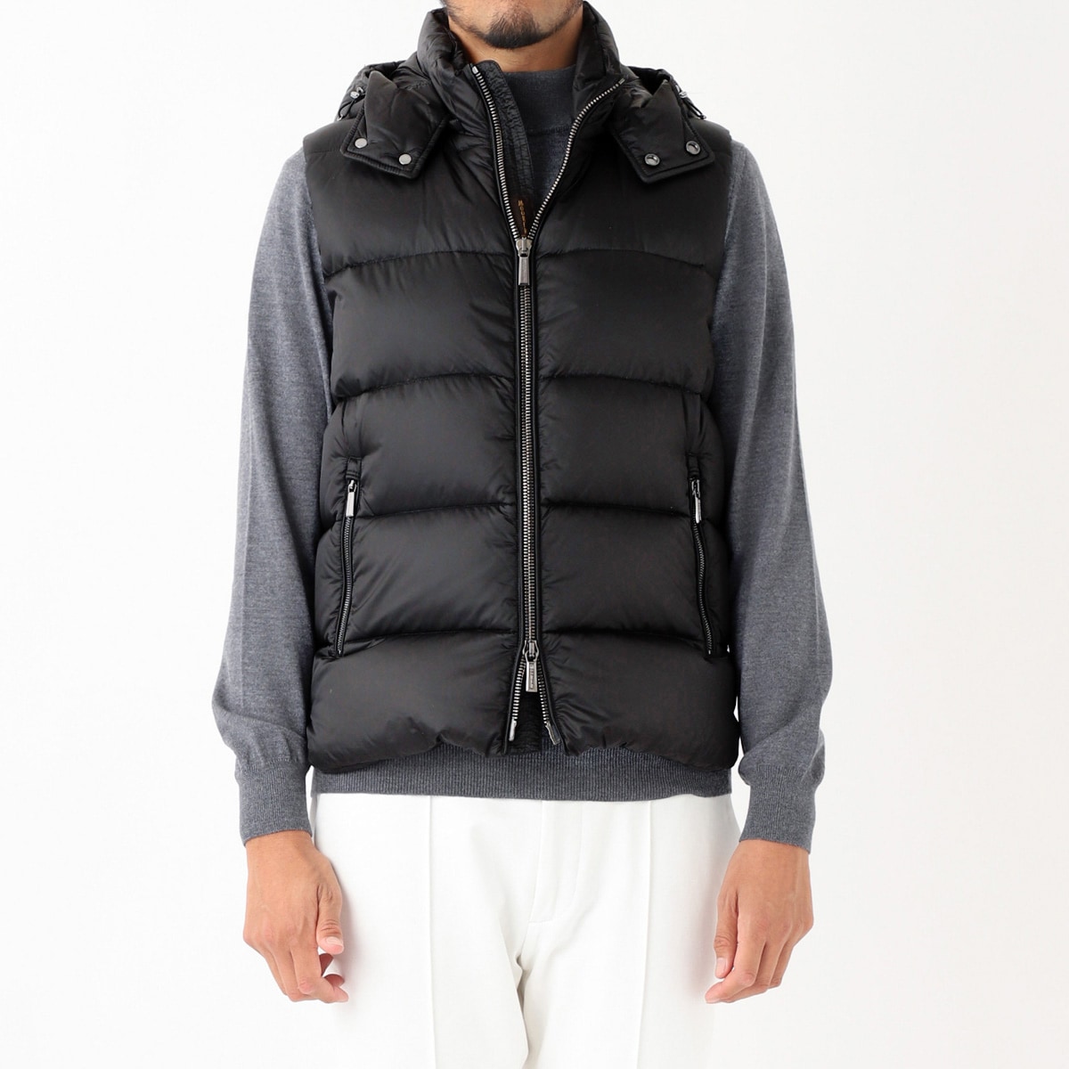 【アウトレット】【ラスト1点】MOORER ムーレー ダウンベスト/FIRE-SH【大きいサイズあり】 メンズ