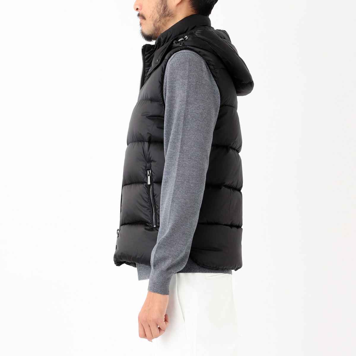 【アウトレット】【ラスト1点】MOORER ムーレー ダウンベスト/FIRE-SH【大きいサイズあり】 メンズ