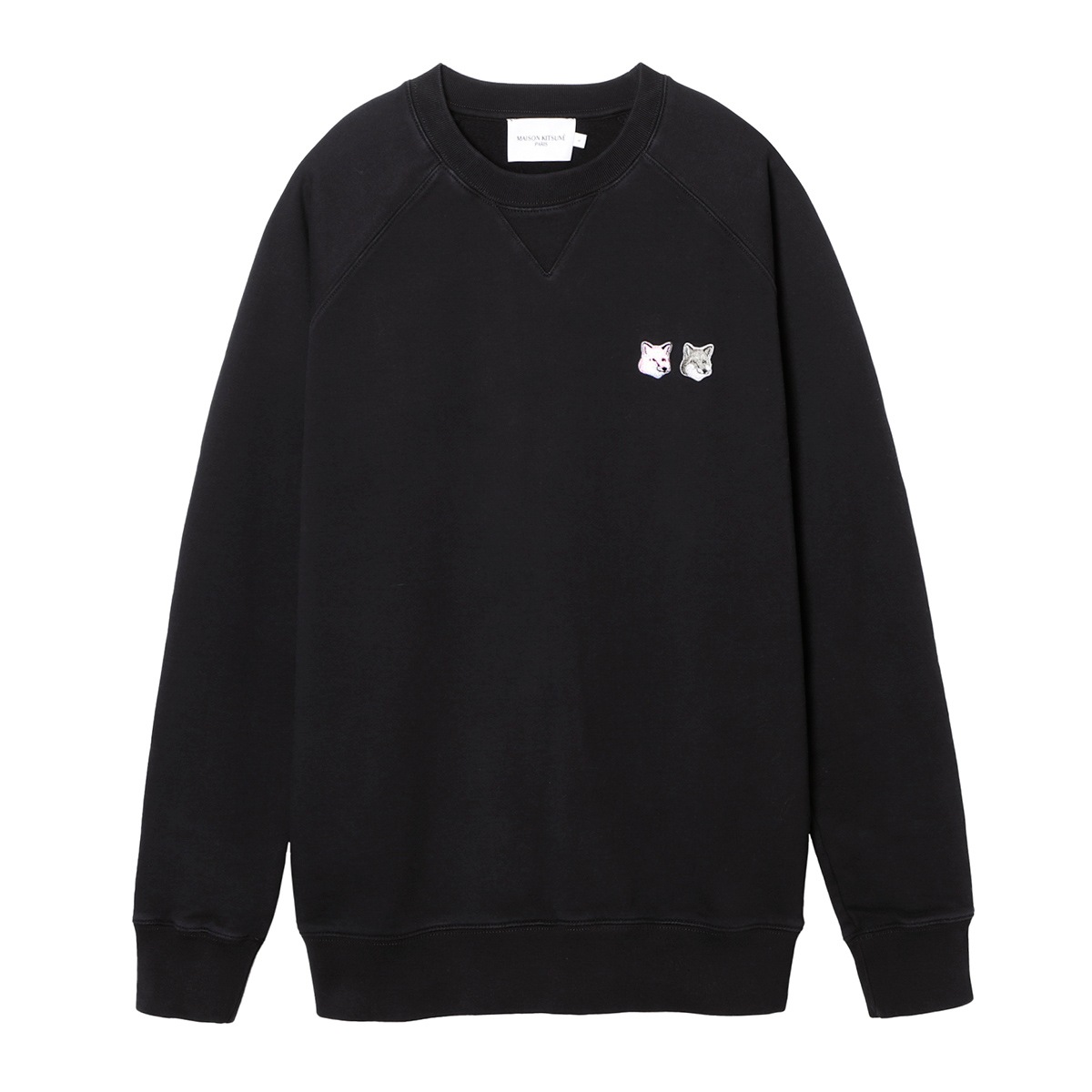 メゾンキツネ スウェット L セール】CHILLAX PATCH REGULAR SWEATSHIRT（スウェット