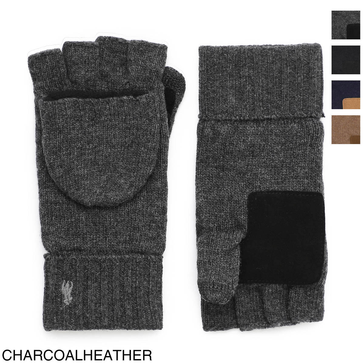 POLO RALPH LAUREN ポロラルフローレン ミトン付き フィンガーレス ニットグローブ/手袋