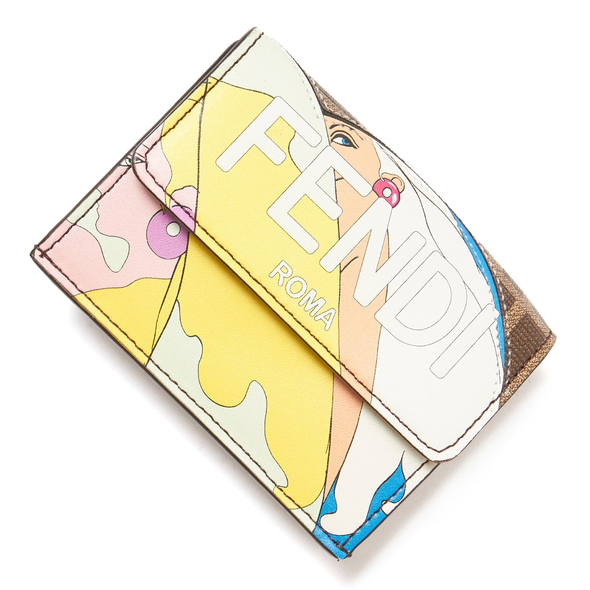 FENDI フェンディ 3つ折り財布 小銭入れ付き レディース