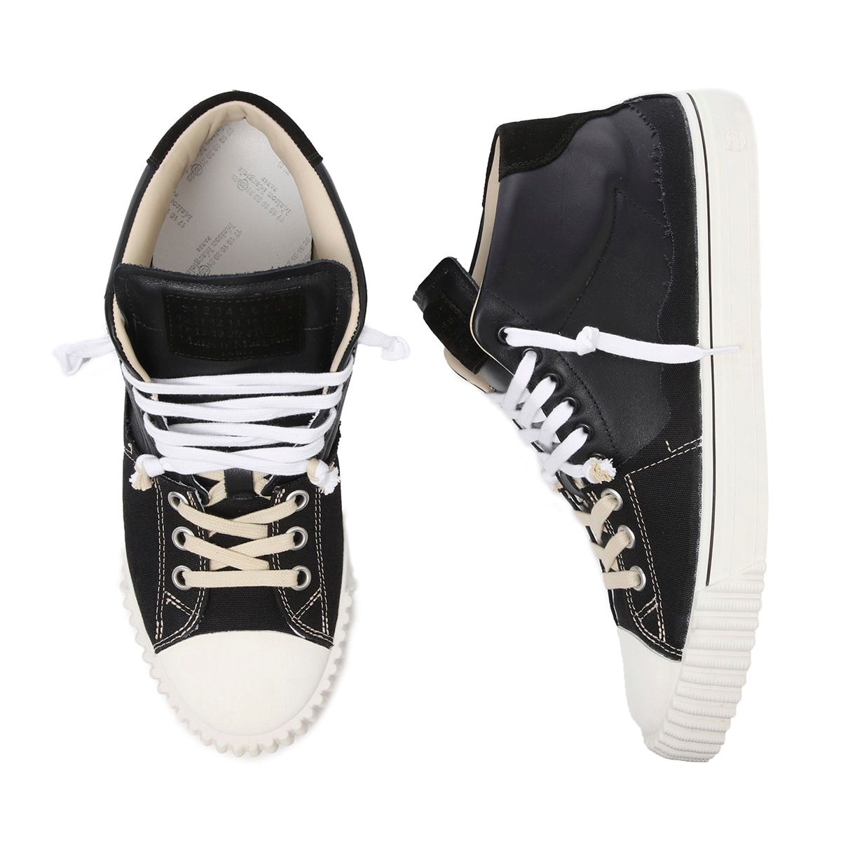 Maison Margiela】メンズ ハイカットスニーカー(サイズ42)