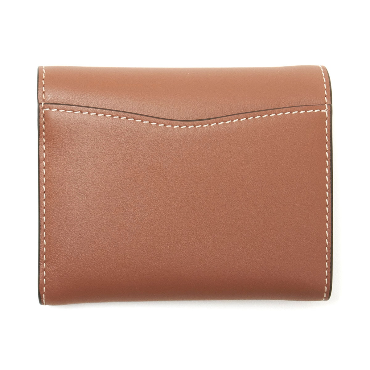 送料関税込★Burberry★小銭入れ付き 三つ折り財布★BROWN BURBERRY バーバリー 3つ折り財布 小銭入れ付き レディース