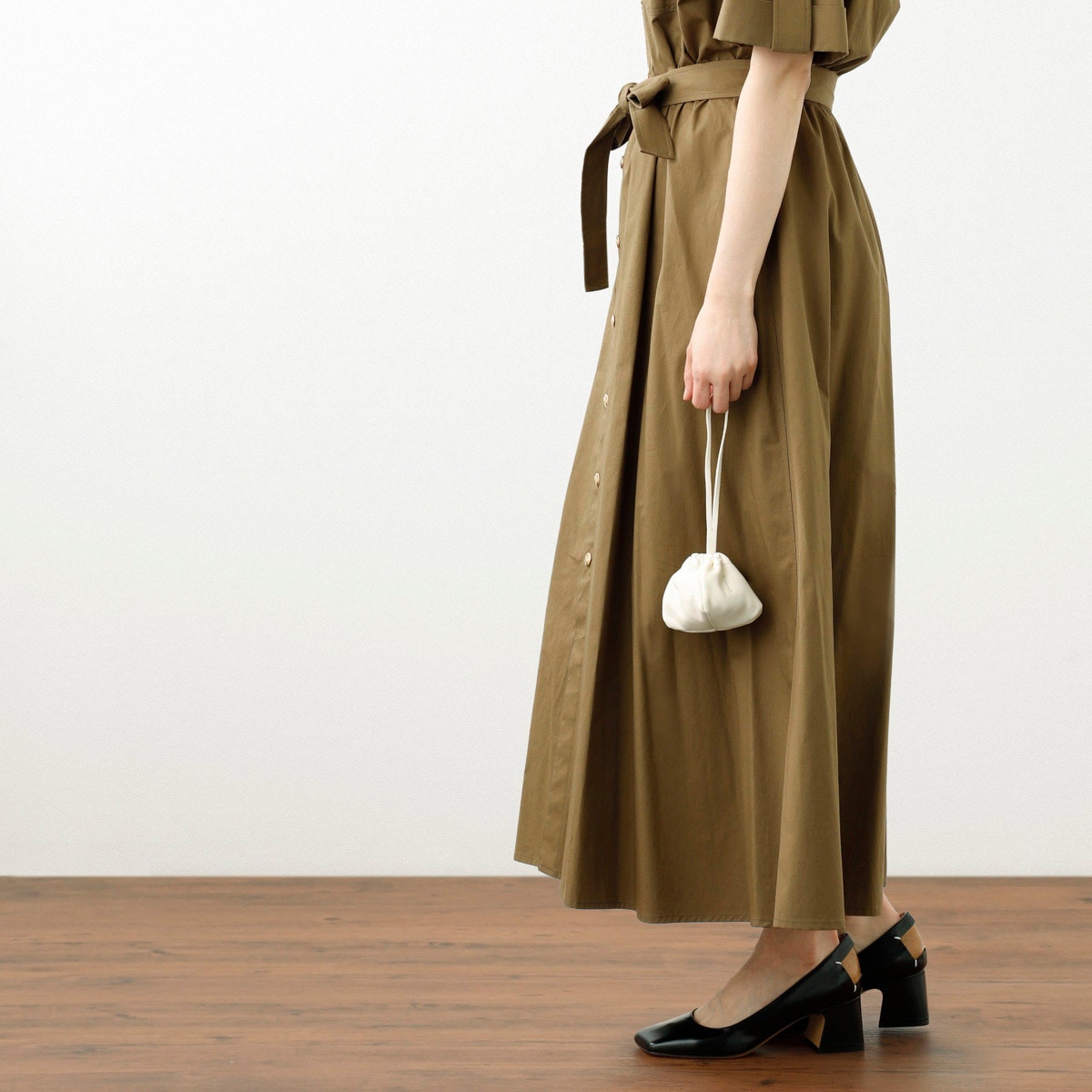 【アウトレット】JIL SANDER ジルサンダー ポーチ/バッグチャームポーチ/RIPPLE POUCH レディース