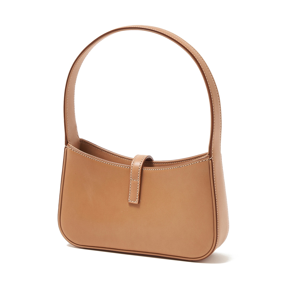 イヴサンローラン レザー ハンドバッグ ハート金具 キャメル イヴサンローラン レザー ハンドバッグ ハート金具 キャメル YSL/イブ