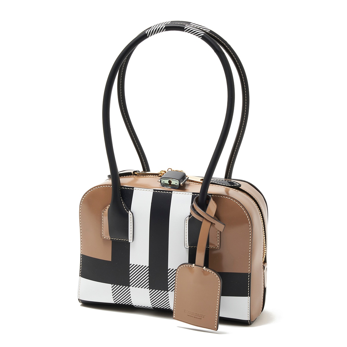 BURBERRY バーバリー ハンドバッグ/HALF CUBE BAG レディース