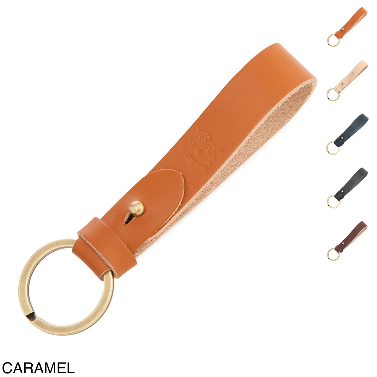 IL BISONTE イルビゾンテ キーリング/SKH019 | メンズ・ブランド一覧