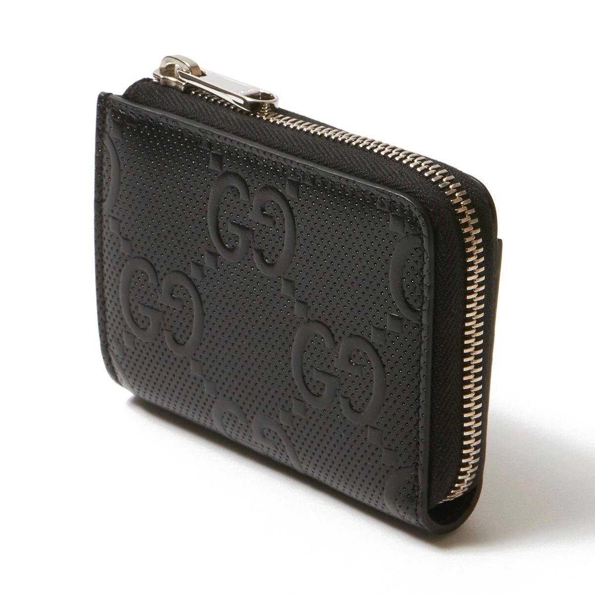 GUCCI グッチ ラウンドファスナー 財布/GG Emboss メンズ | メンズ