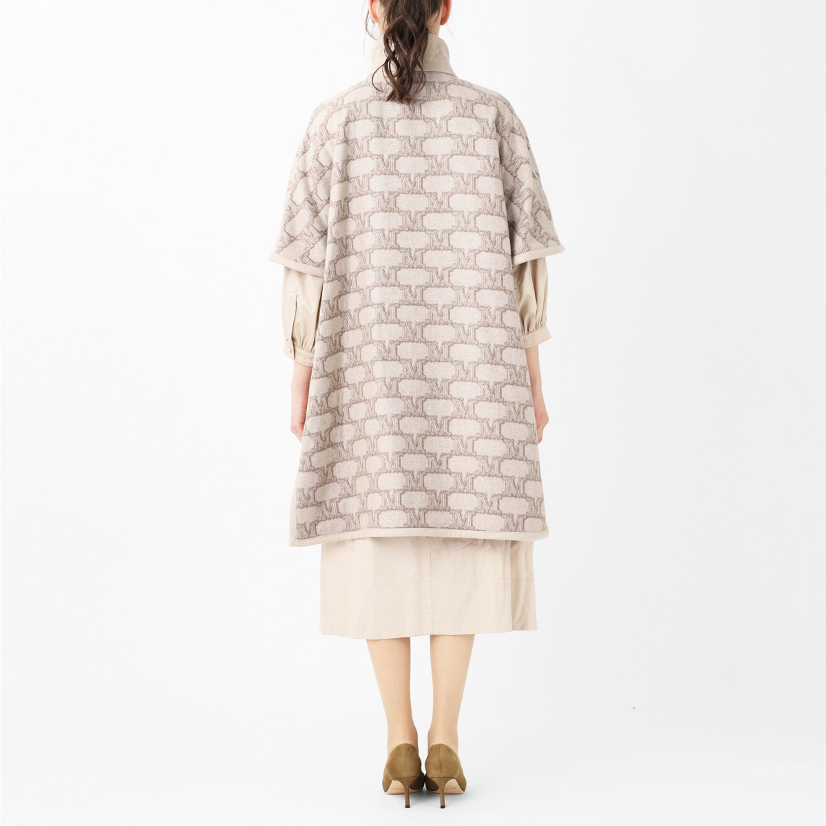 Max Mara マックスマーラ リバーシブル ケープ/ZENICA レディース