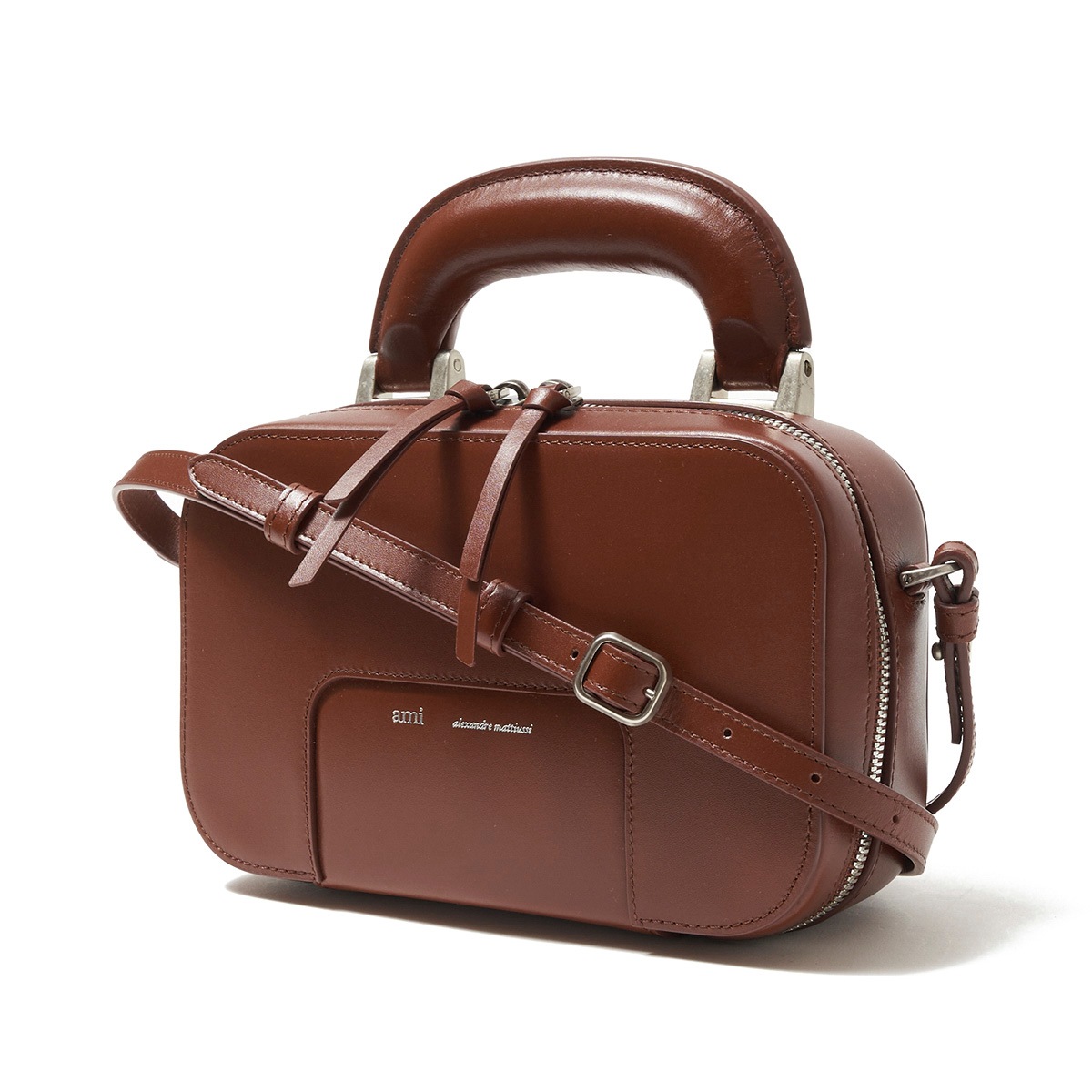 AMI Alexandre Mattiussi アミ アレクサンドロ マテュッシ RED ADC SWEATER/セーター ニット/BFUKS006.018 009 美品 AMI Alexandre Mattiussi ⁄ アミ・アレクサンドルマテュッシ