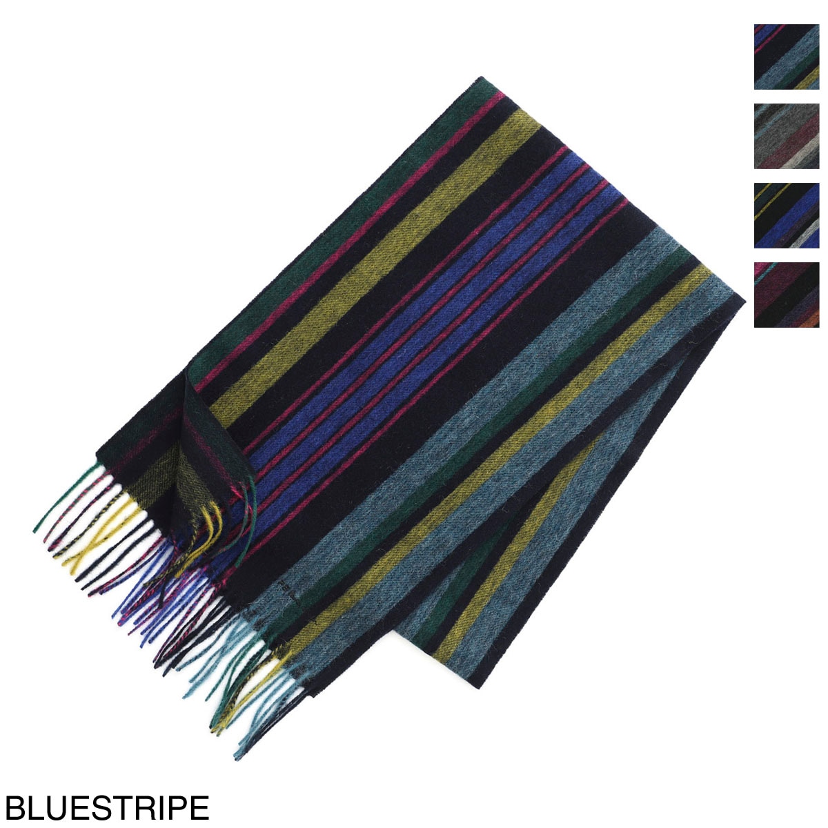 【アウトレット】Paul Smith ポールスミス マフラー/SCARF TRENT STRIPE メンズ