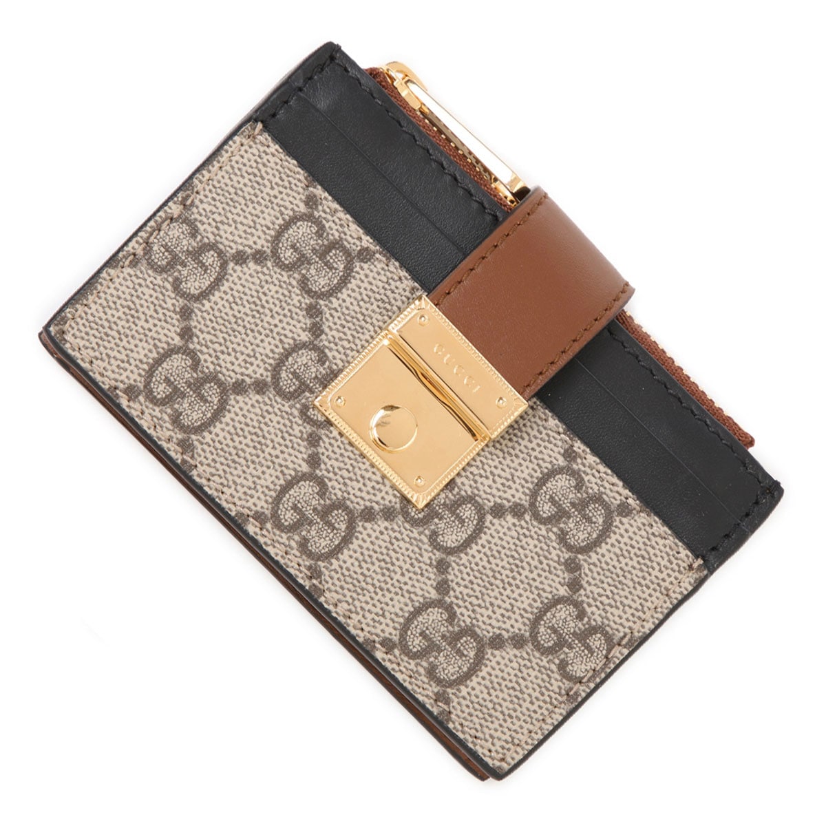 GUCCI グッチ カードケース 小銭入れ付き/PADLOCK CARD CASE WALLET レディース