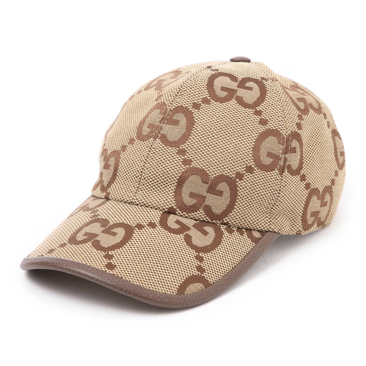 GUCCI グッチ ベースボールキャップ/JUMBO GG CANVAS BASEBALLCAP メンズ