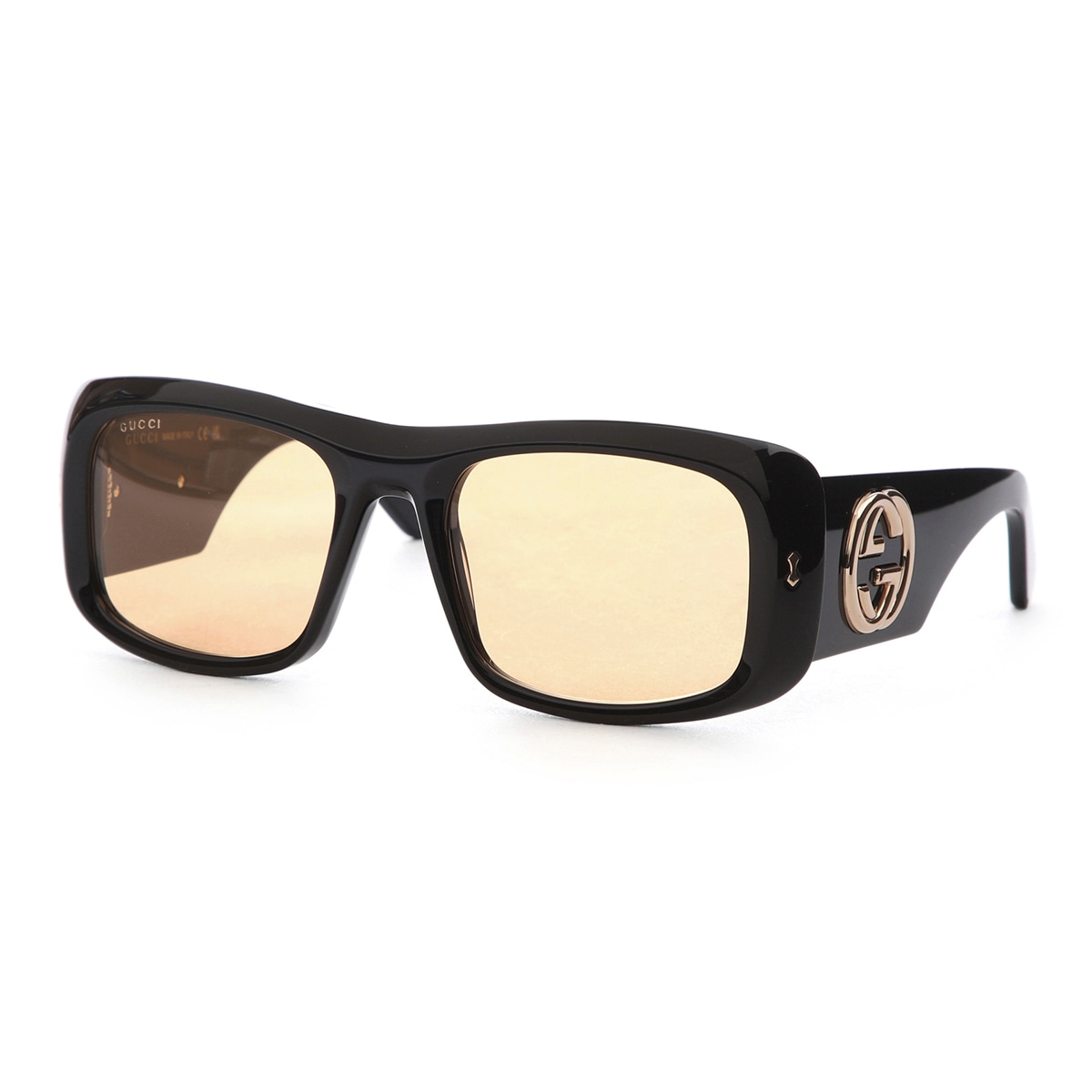 【アウトレット】GUCCI グッチ サングラス/RECTANGULAR-FRAME SUNGLASSES WITH INTERLOCKING G メンズ