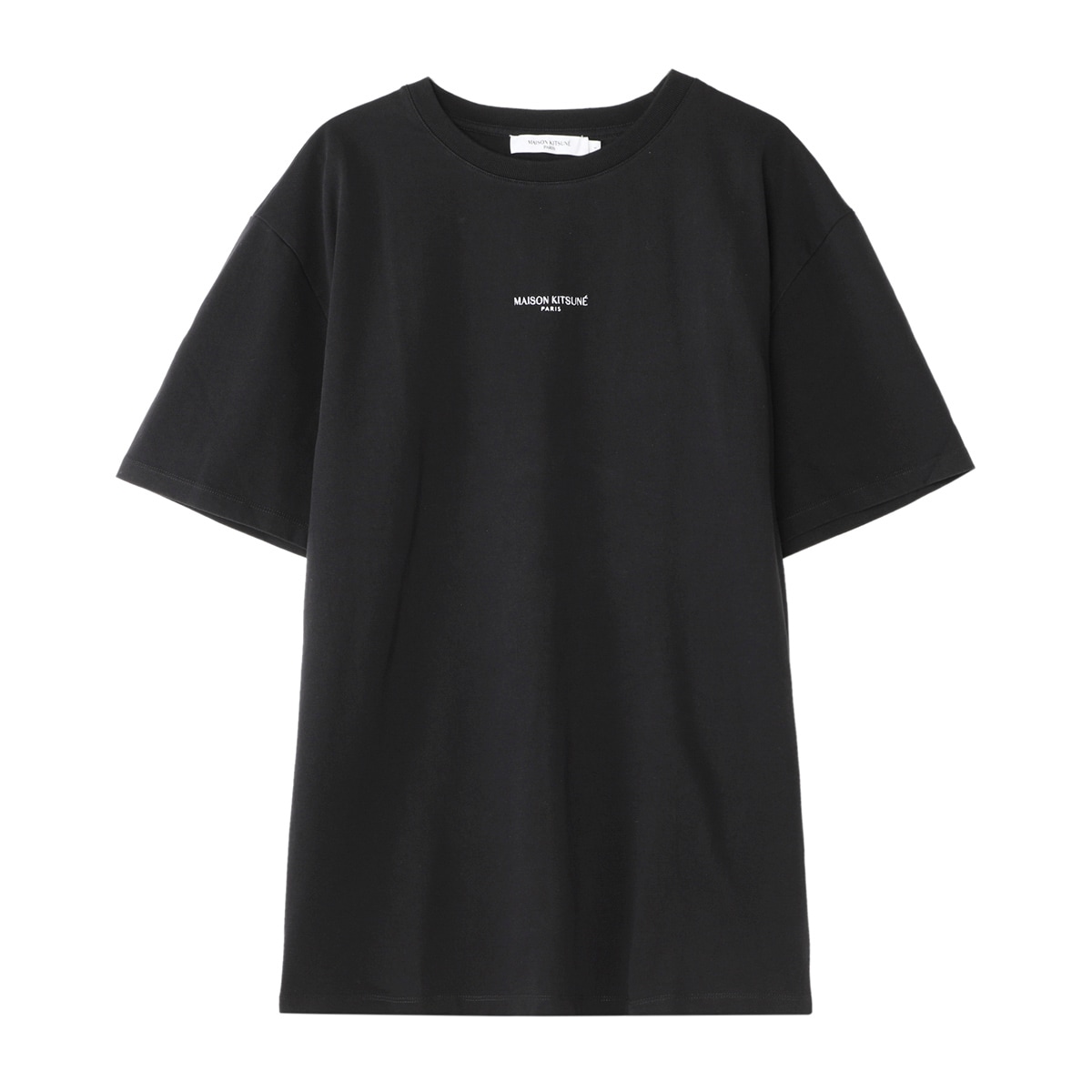 MAISON KITSUNE メゾンキツネ クルーネックTシャツ/PARIS EMBROIDERY RELAXED TEE-SHIRT