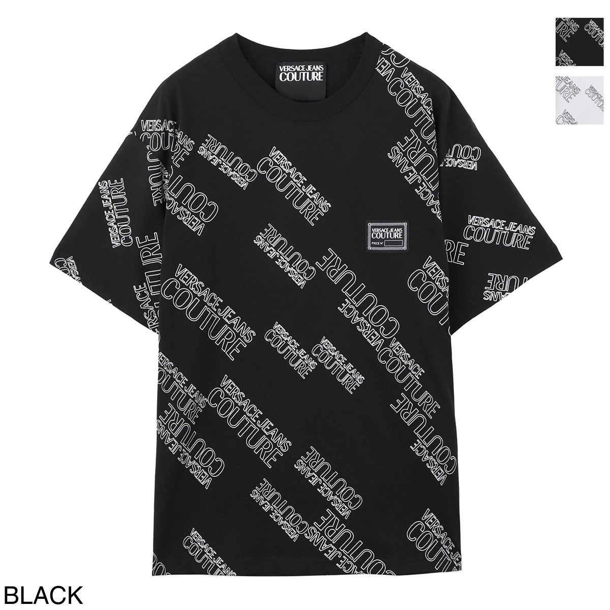 VERSACE JEANS COUTURE ヴェルサーチェ クルーネックTシャツ メンズ